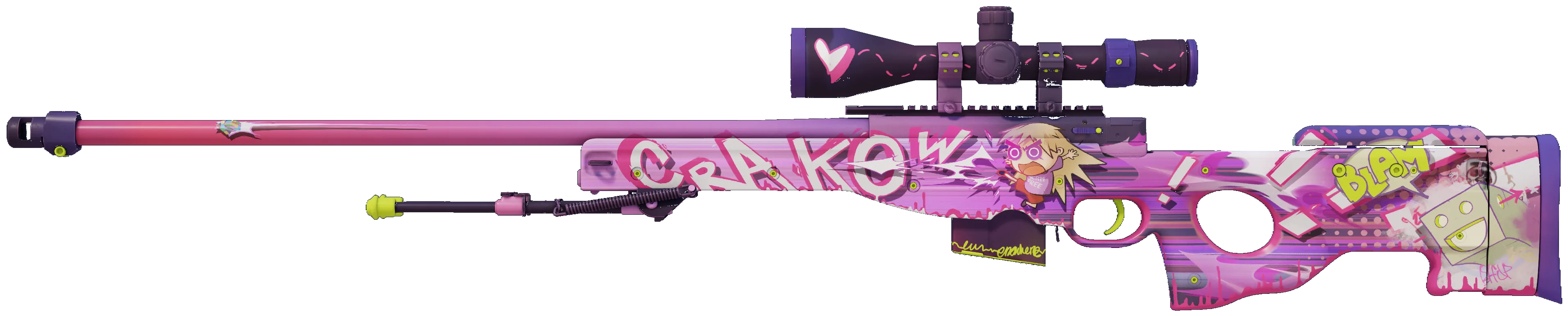 AWP Crakow! — манга-панели и звуковые эффекты взрывов