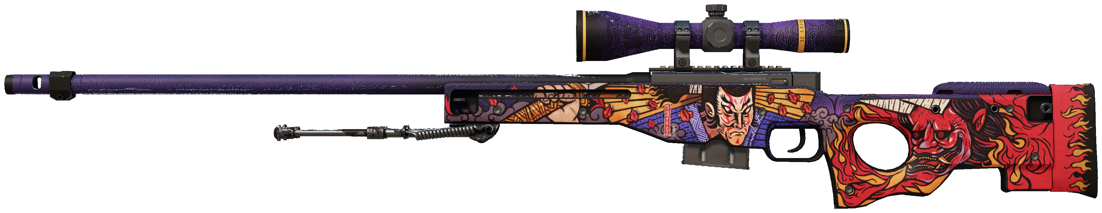 AWP Oni Taiji — самурай и демон Они в стиле Демон Слеера
