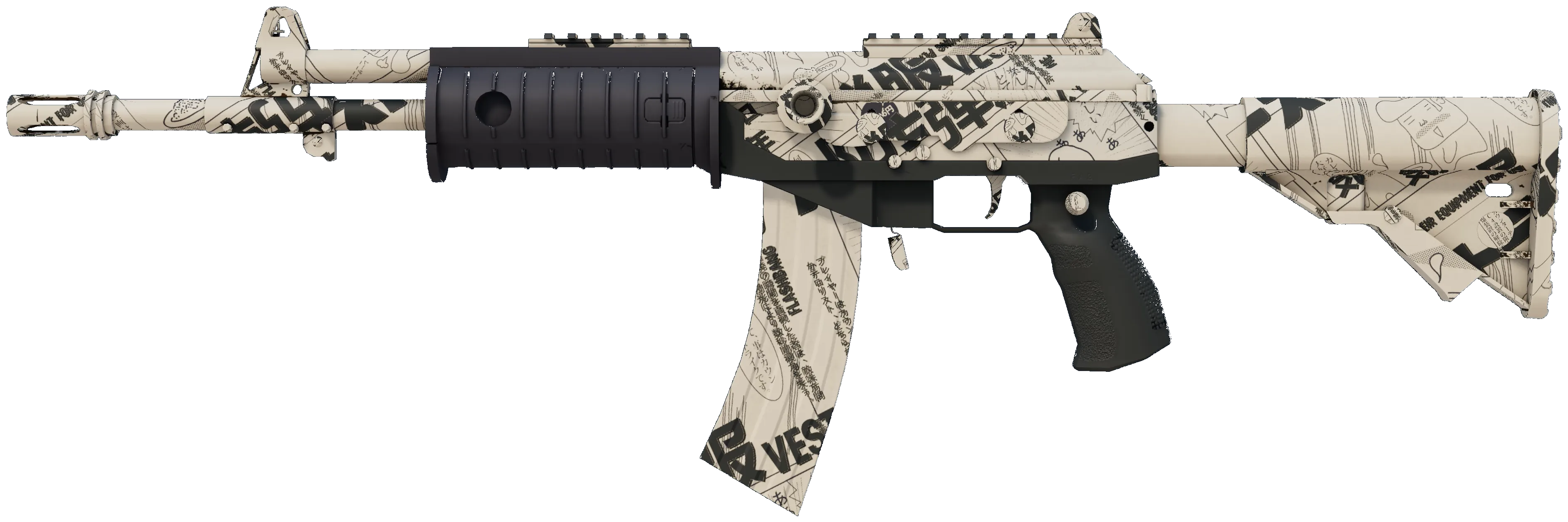 Galil AR Kami — бюджетная база для крафта аниме-наклейками