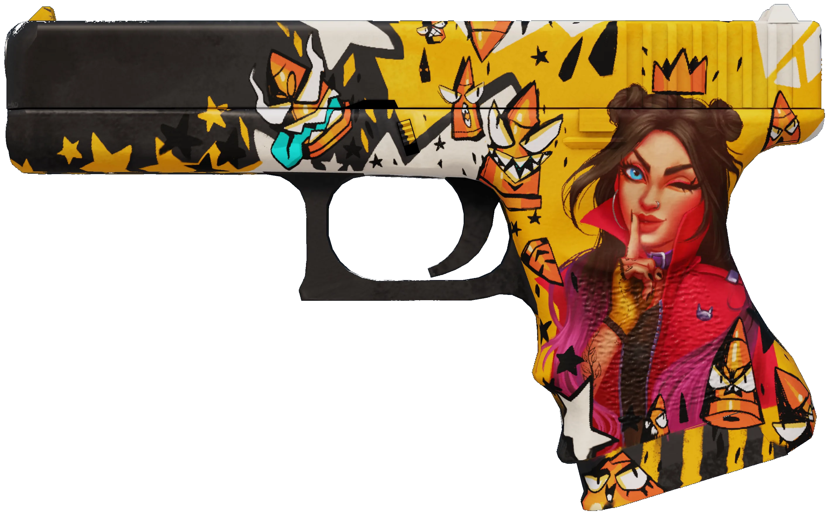 Glock-18 Bullet Queen — Королева пуль для пистолетных раундов