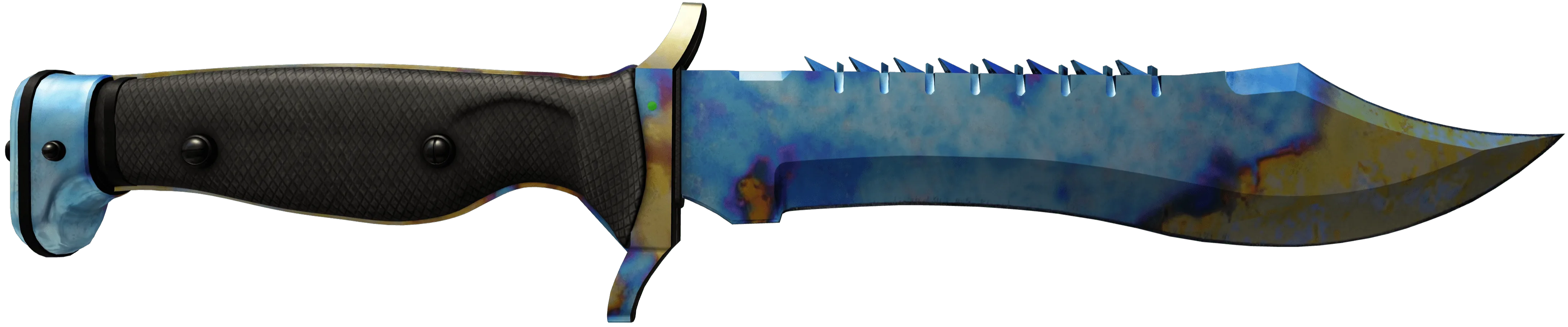 Bowie Knife Case Hardened Blue Gem
