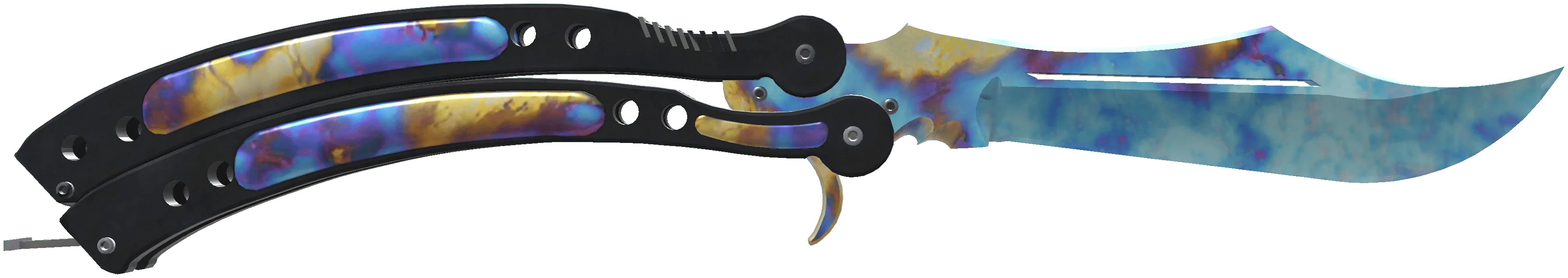 Butterfly Knife Case Hardened Blue Gem
