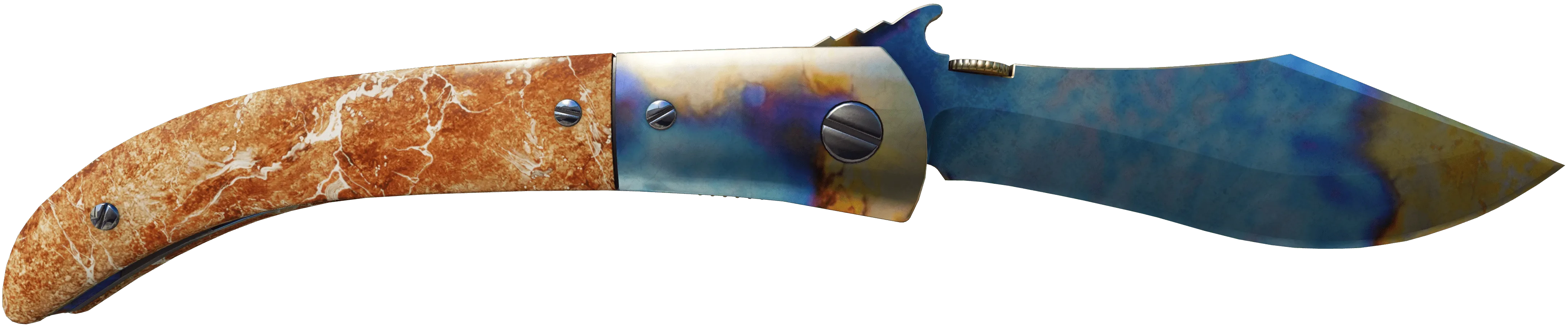 Navaja Knife Case Hardened Blue Gem