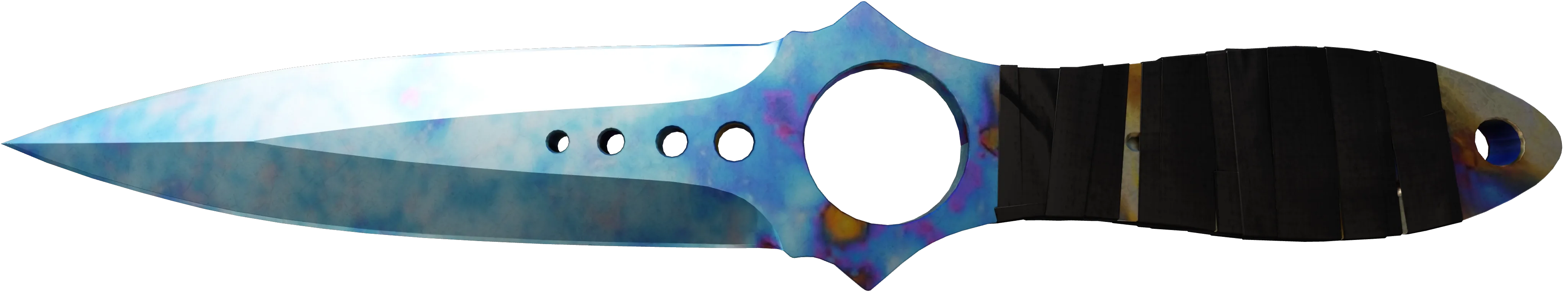 Skeleton Knife Case Hardened Blue Gem