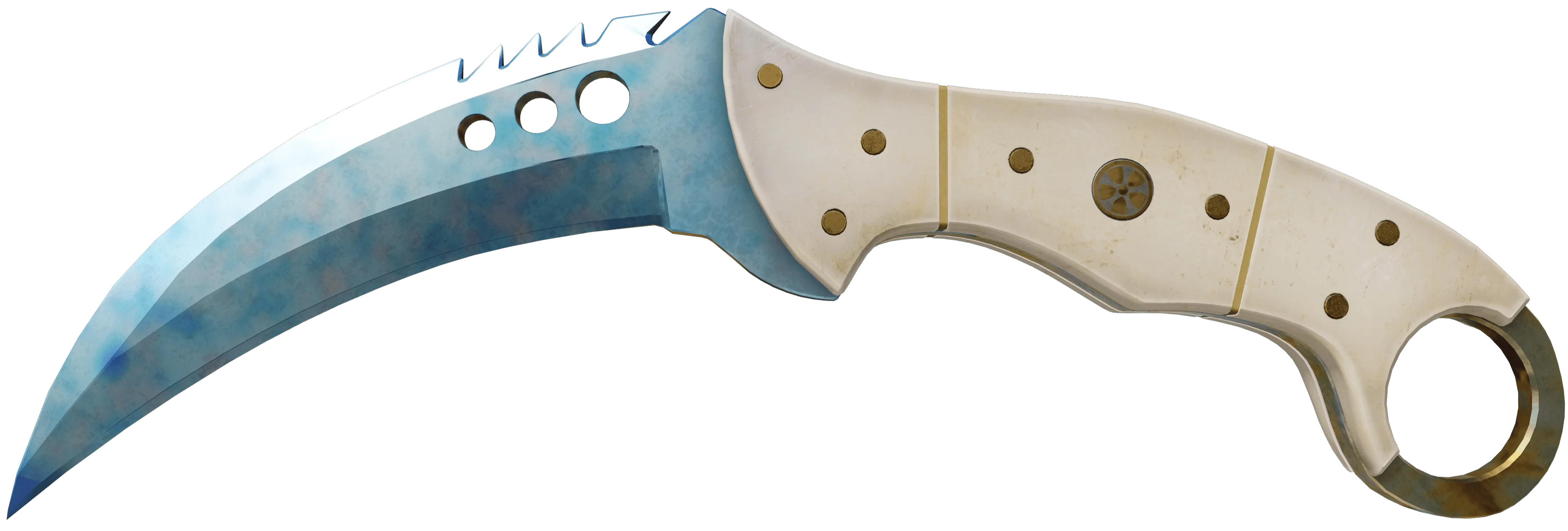 Talon Knife Case Hardened Blue Gem