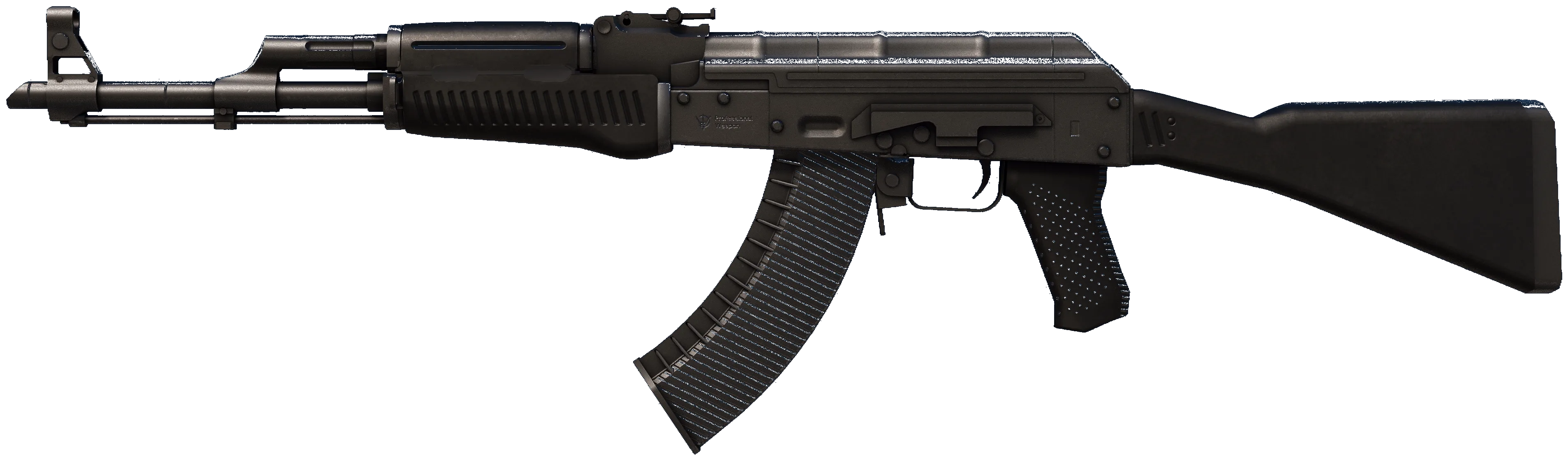 AK-47 Slate — матовый черный калаш под наклейки
