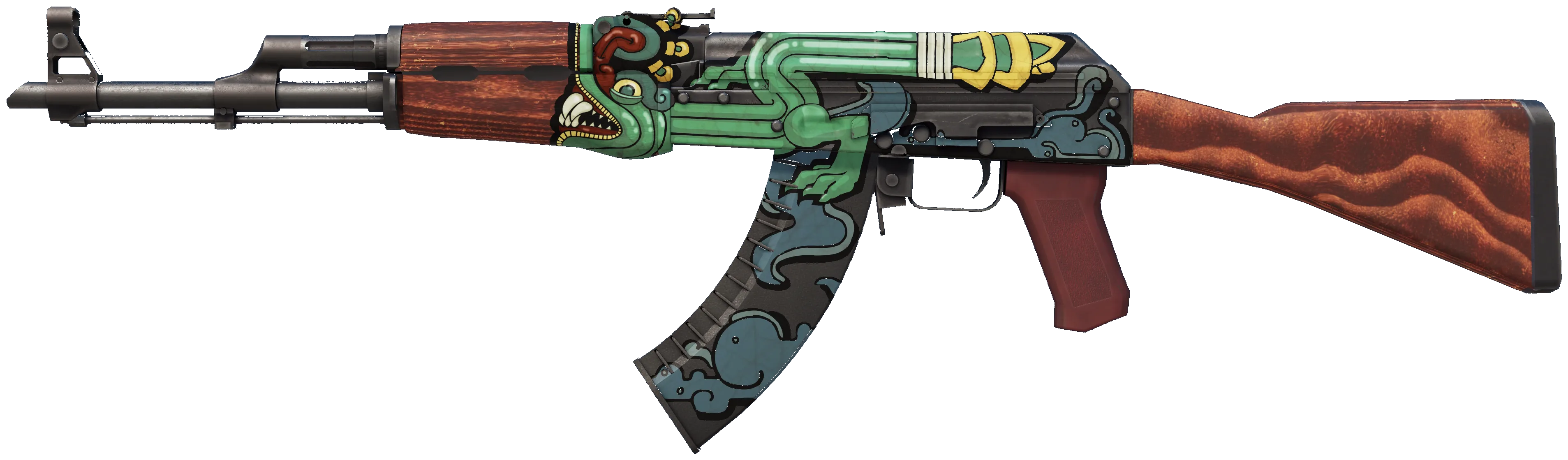 AK-47 Fire Serpent — скин из операции Bravo