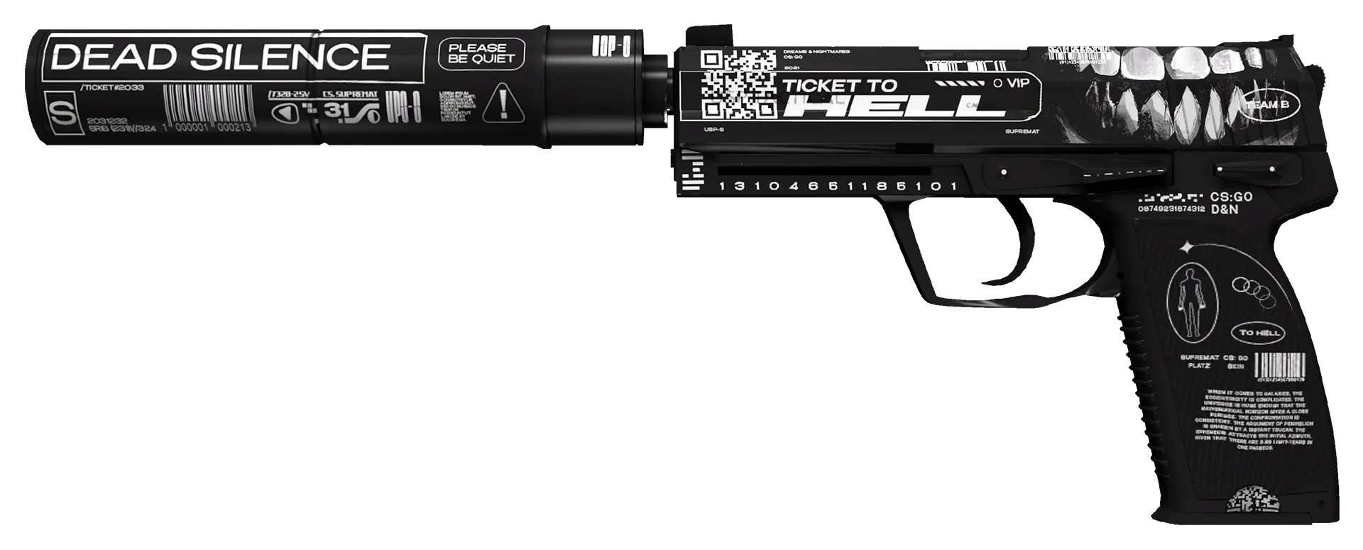 USP-S Ticket to Hell