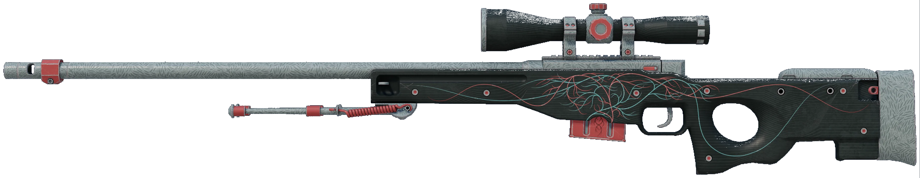 AWP Capillary — StatTrak скин снайперской винтовки