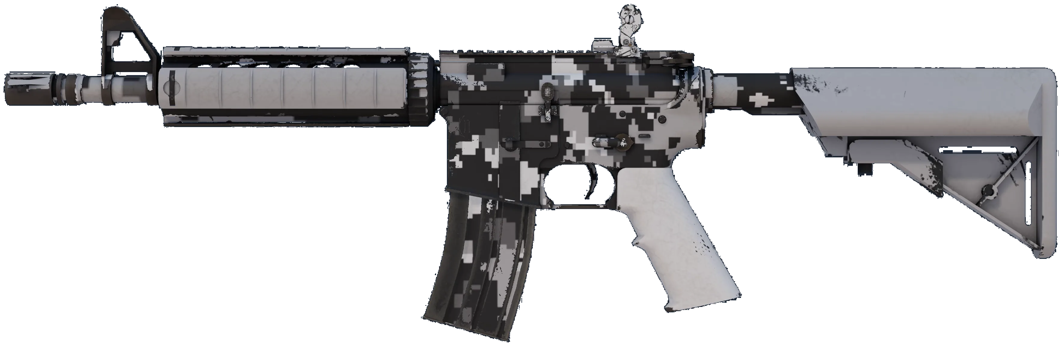 M4A4 Urban DDPAT — Пиксельный камуфляж Город